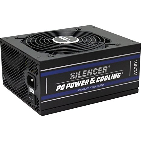 PC Power & Cooling Silencer Series 1050 Watt 80Plus Platinum Fully-Modular Ultra Quiet ATX PC Power Supply FPS1050-A5M00
