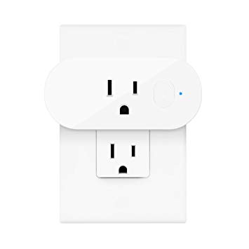 Wifi Smart Plug, ELEGIANT Mini Outlet Compatible with Alexa Echo Google Home and IFTTT, Energy Monitoring and Timer Function Smart Socket, No Hub Required, 2.4GHz Wifi Networks 16A