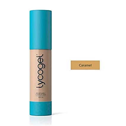 Lycogel Breathable Camouflage Foundation SPF 30, Caramel, 0.7 Ounce