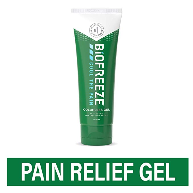 Biofreeze Pain Relief Gel, 3 oz. Tube, Colorless