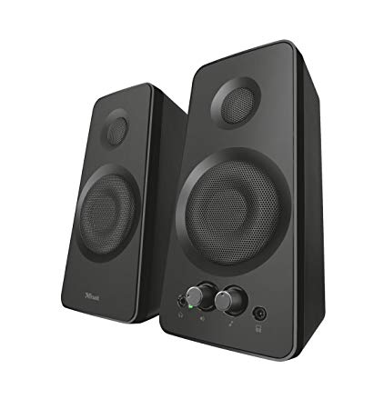 Trust 36 W Cilax 2.0 PC Speakers for Computer and Laptop, USB Powered, Black