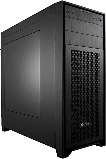 Corsair CC-9011049-WW Obsidian Series Black 450D High Airflow Mid-Tower Computer Case