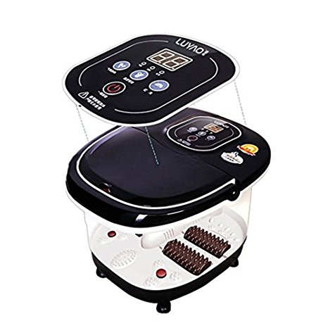 Foot Massager, PYRUS Foot SPA Massager Multifunction Heat Infrared Electric Massager with Air bubble for Foot, Ankle, Leg, Calf