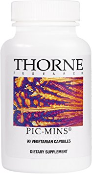 Thorne Research - Pic-Mins - Trace Mineral Complex for Optimal Absorption - 90 Capsules