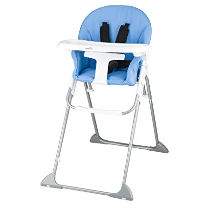 Evenflo Clifton High Chair, Sky Blue