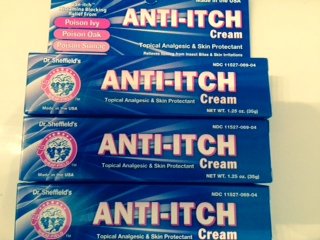 Dr. Sheffield's Anti-itch Cream with Histamine Blocker - 1.25 Oz. (Pack of 3)