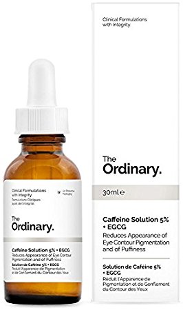 The Ordinary' Caffeine Solution 5% + EGCG' 30ml, Reduces Appearance of Eye Contour Pigmentation and of Puffiness