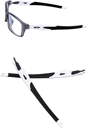 Oakley GOHIN Replacement White Temples Arms Legs Crosslink Sweep PRO Switch Pitch Glasses