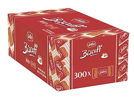 Lotus Biscoff | European Biscuit Cookies | Individually Wrapped | non-GMO   Vegan | 0.2 Ounce (Pack of 300)