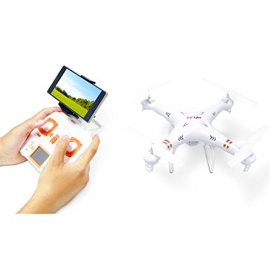 SmartDrone Virgo Smart Drone Kit with Video Camera, FPV Live Streaming & Remote Controller