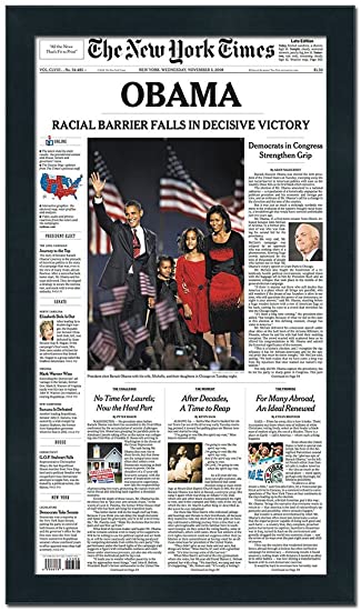 Poster Palooza Newspaper Frame - Made to Display Media Measuring 12x22 Inches