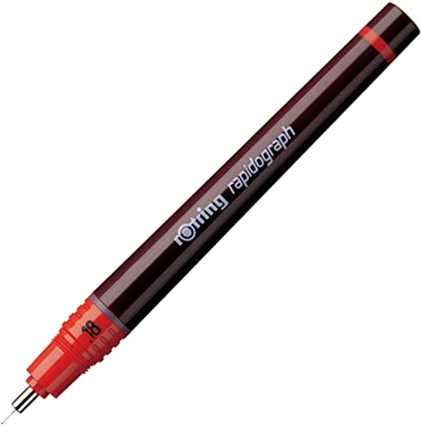 Rotring Rapidograph 0.18mm Technical Drawing Pen (S0203150)