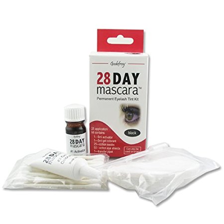 Godefroy 28 Day Mascara Permanent Eyelash Tint Kit Mascara, Brown