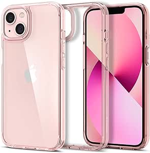 Spigen Ultra Hybrid Case Compatible with iPhone 13 - Rose Crystal