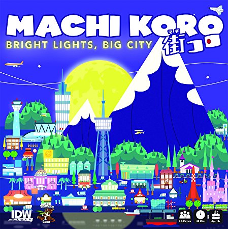 Machi Koro Bright Lights Big City Card Game