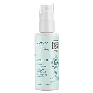 Joico InnerJoi Hydrate Detangler | For Dry Tangled Hair | Sulfate & Paraben Free | Naturally-Derived Vegan Formula