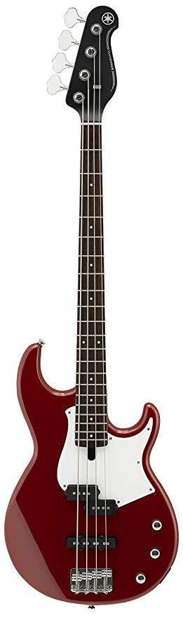 Yamaha BB234 BB-Series Bass Guitar, Rasberry Red