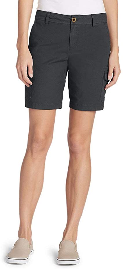 Eddie Bauer Women's Adventurer Stretch Ripstop Cargo Shorts - Slightly Curvy