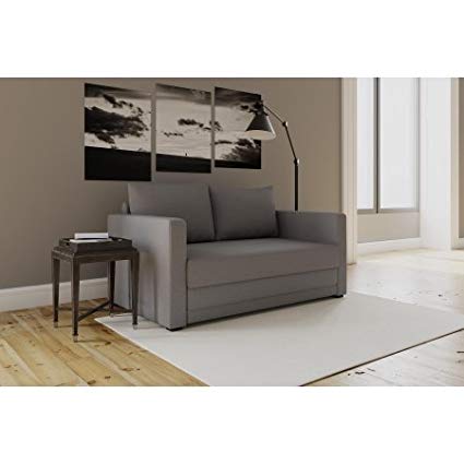 Modern Design Flip Sofa Sleeper Chair, (Sleeper Bed, Gray)