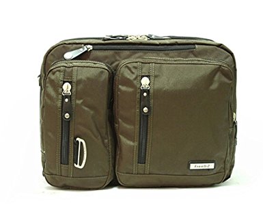 Bronze Times (TM) Extra Large Business Travel Gear Laptop Shoulder Bag Backpack