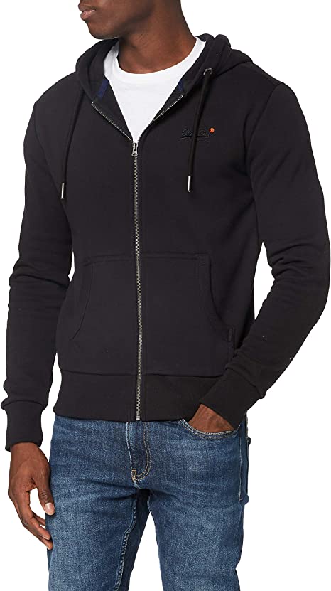 Superdry Men's Ol Classic Zip Hood Sweater