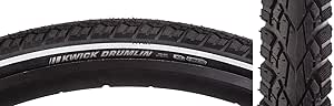 Kenda Kwick Drumlin Tire - 700 x 40, Clincher, Wire, Black/Reflective, 60tpi