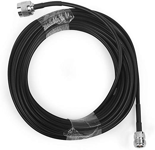 Phonetone 33 Feet 10M 50-3 Low Loss RF Coaxial Cable RF Cable N Male to N Female Connector
