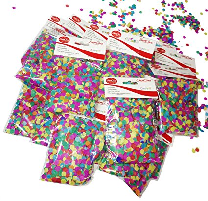 SupaCute Birthday Party Paper Confetti - 16 Bags