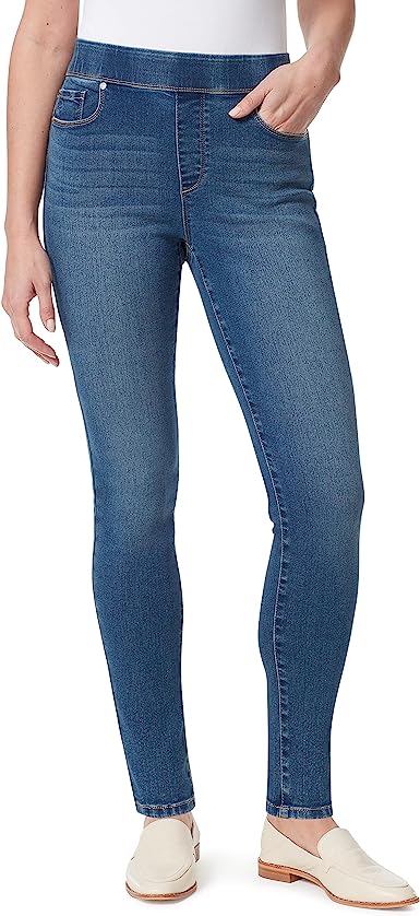 Gloria Vanderbilt Women's Avery Slim Pull on Pant