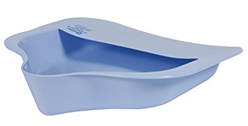 Bed Pan: Professionally Recommended and Easier to Use. Anti-spill, Comfort Bedpan