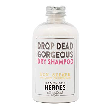 Natural Vegan Dry Shampoo Powder for Light Hair Blondes (2.4oz)
