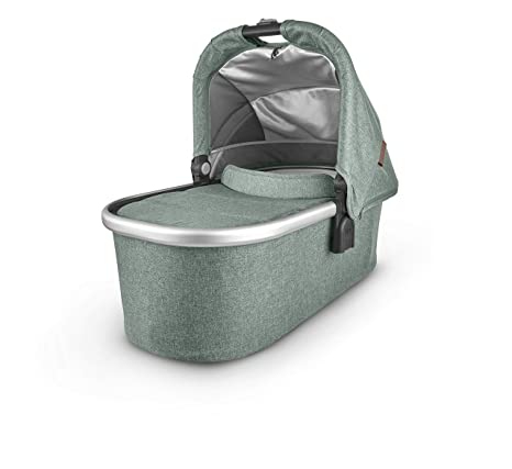 Bassinet - Emmett (Green Melange/Silver/Saddle Leather)