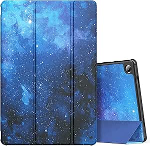 MoKo Case for Samsung Galaxy Tab A9  /A9 Plus 11" 2023 (SM-X210/X216/X218), Slim Trifold Smart Tablet Stand Cover TPU Shell Case Fits Galaxy Tab A9 Plus, Auto Wake/Sleep, Blue Starry Sky