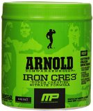 Muscle Pharm Arnold Schwarzenegger Iron CRE3 Creatine Blue Raspberry 30 Servings