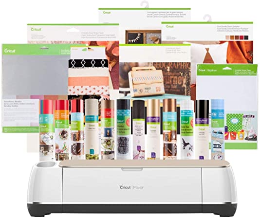 Cricut Maker   Everything Materials Bundle - Champagne