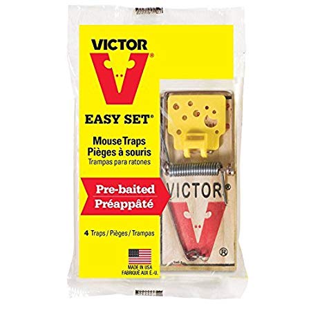 Victor Easy Set Mouse Traps (Pack of 10)