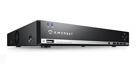 Amcrest 960H 4CH w/ 500GB HD Security Camera DVR (Cameras Not Included)