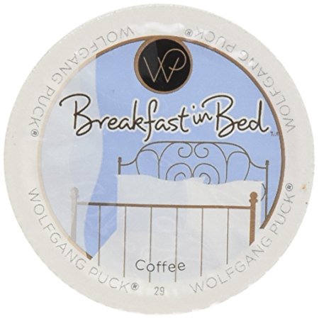 Wolfgang Puck Breakfast In Bed Coffee Single Serve Cups for Keurig, 24 Count