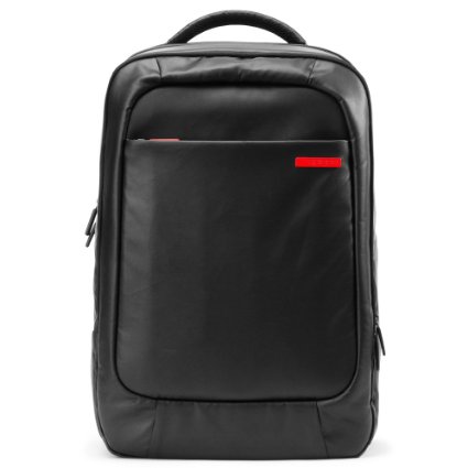 Laptop Backpack Spigen 15 inch Laptop Backpack New Coated Backpack Black Water Resistant Laptop Bag fits up to 15 inch Laptop - Black SGP10551