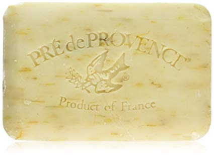 Pre de Provence Artisanal French Soap Bar Enriched with Shea Butter, Quad-Milled For A Smooth & Rich Lather (250 grams) - Angel's Trumpet