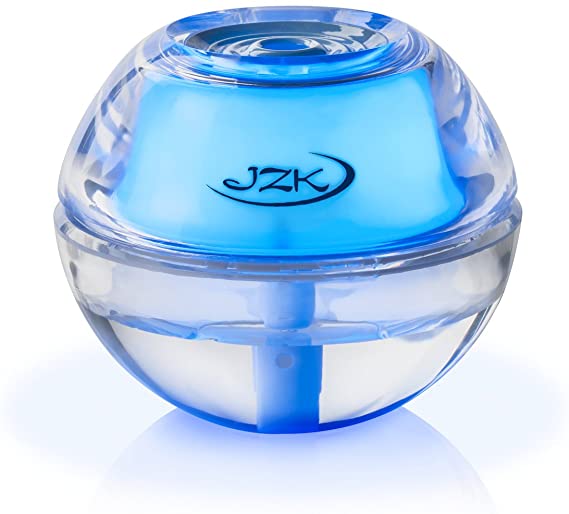 JZK Mini Portable Personal Cool Mist Air Humidifier with Night Light for Travel, Car, Baby, Desk, Throat, Nose 4 - 8 Hours