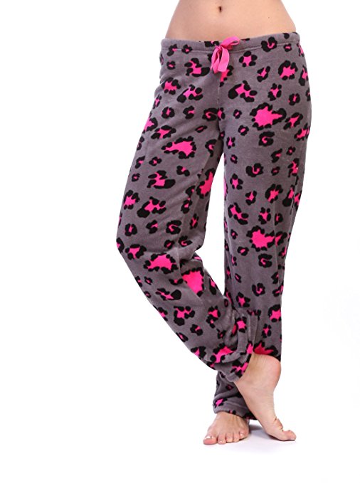 Totally Pink Women's Warm and Cozy Plush Pajama/Lounge Pants