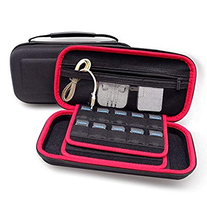 Agile-Shop Case for Nintendo Switch Hard EVA Shell Carrying Protective Game Card Travel Storage Cover Bag