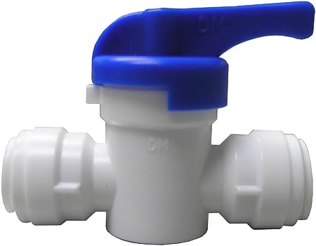 Watts PL-3041 Push-Fit Quick Connect Straight Stop Valve, 3/8 in, Od, 150 PSI, CPVC Body, Lever Handle