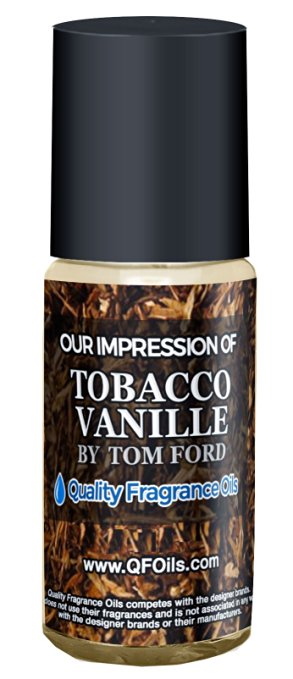 Tobacco Vanille Impression By Quality Fragrance Oils (1oz Roll On) for Men, Generic Version of Tom Ford