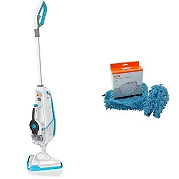 Vax S86-SF-CC Steam Fresh Combi Classic Multifunction Steam Mop & Vax Genuine Coral Cleaning Pads (Type 3)