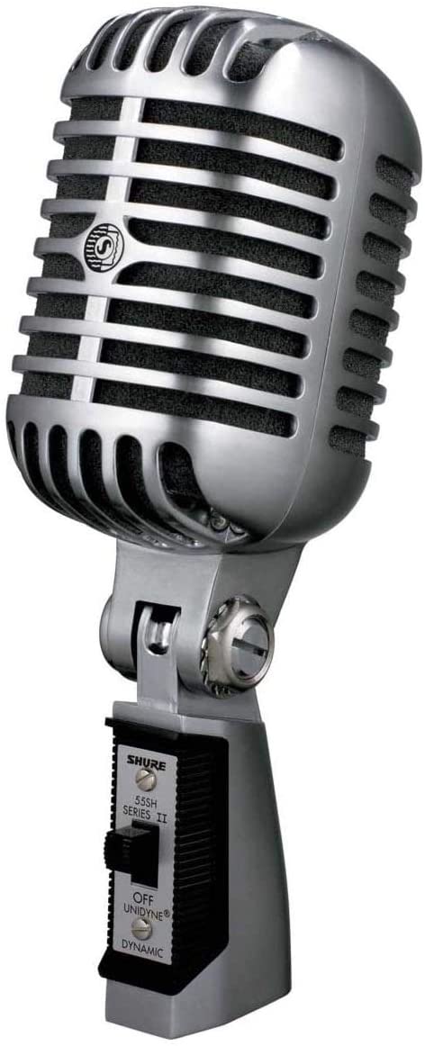 Shure 55SH Series II Iconic Unidyne Vocal Microphone (The Elvis Microphone)