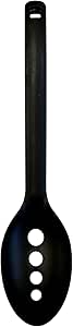 Fox Run Nylon Slotted Spoon, Black, 13"