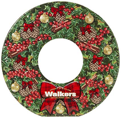 Walkers Shortbread Festive Wreath, 350 g