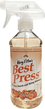 Mary Ellen Products Mary Ellen's Best Press Clear Starch Alternative, Peaches and Cream, 16-Ounce
